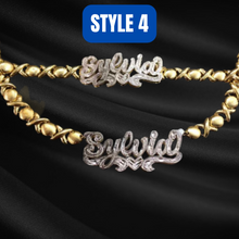 Load image into Gallery viewer, Xoxo Name Necklace Set

