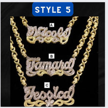 Load image into Gallery viewer, Xoxo Name Necklace Set
