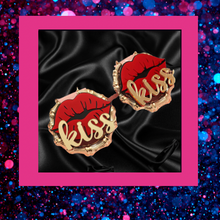 Load image into Gallery viewer, Logo Hoop Earrings
